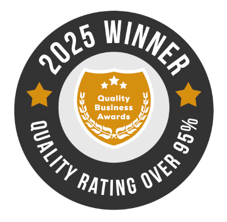 2025 Quality Business Awards Winner Badge